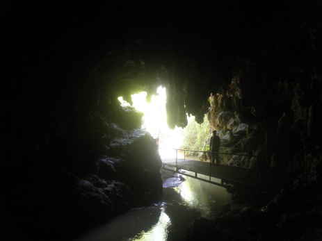 Caverna do Parque Municipal Gruta da Bacaetava. Colombo -PR